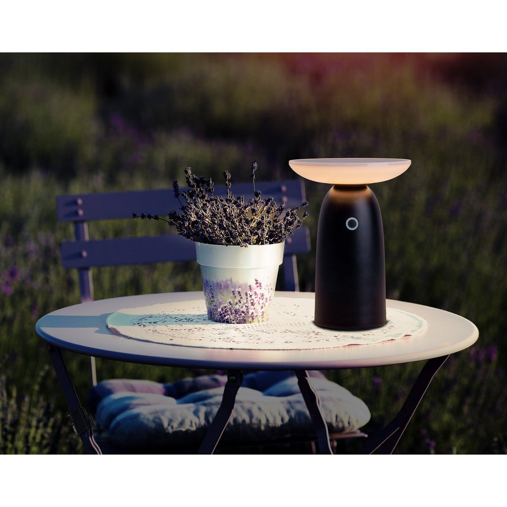 LED Solar Lamp ADA Zwart Buiten 22,5x16cm
