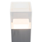 Näve Leah LED Außenleuchte - 62cm Silber