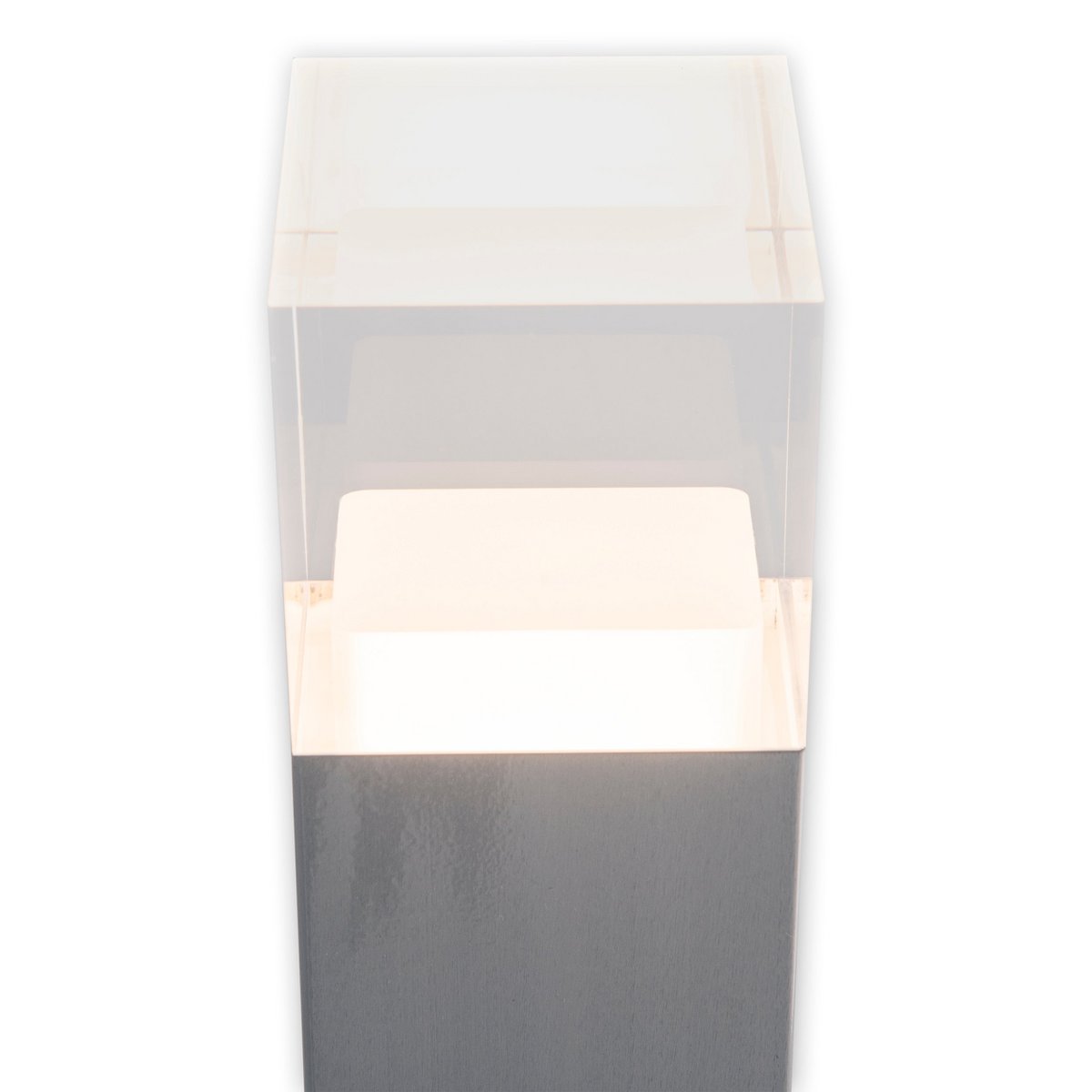Näve Leah LED Außenleuchte - 62cm Silber