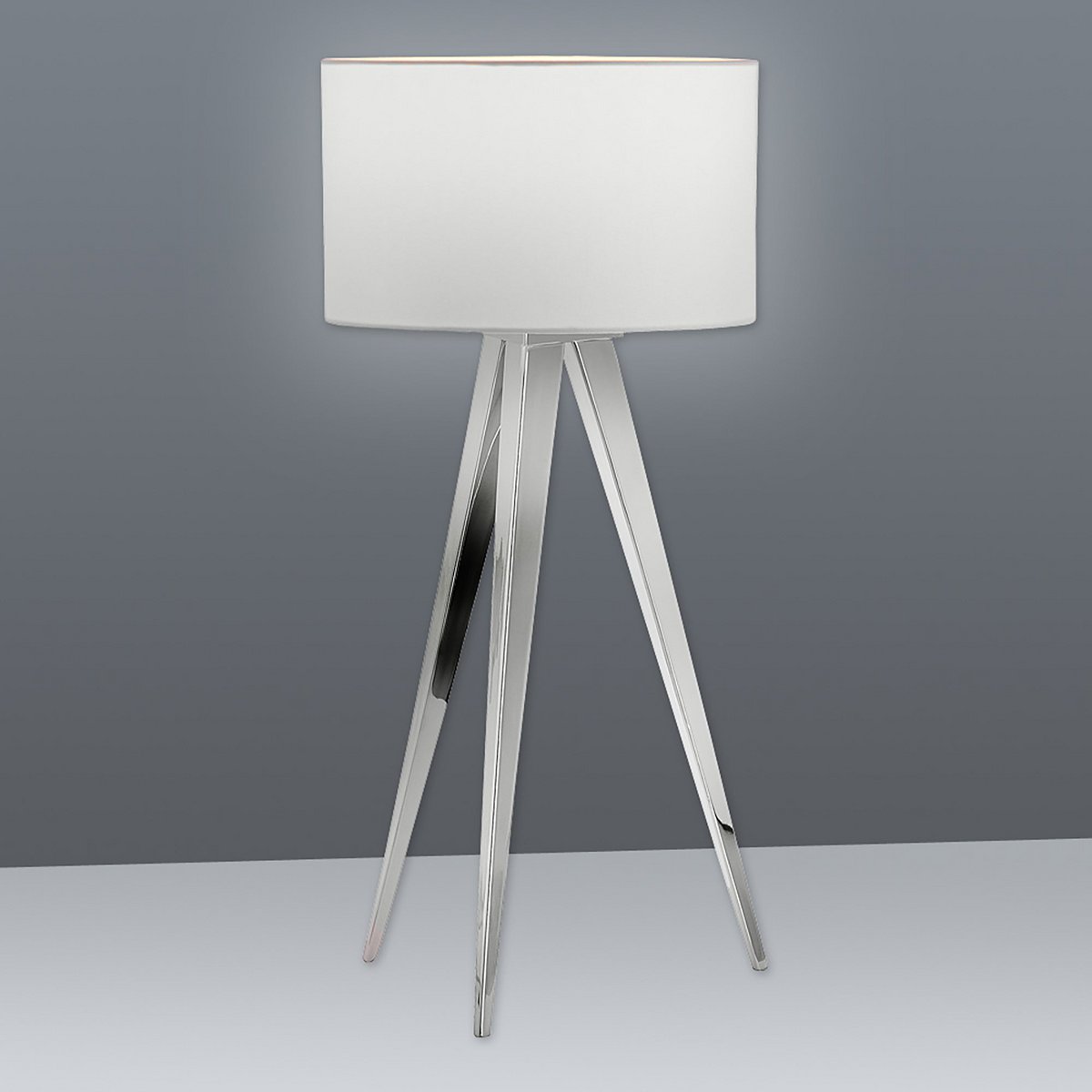 Näve Kruklamp 3-poot Statief Zilver