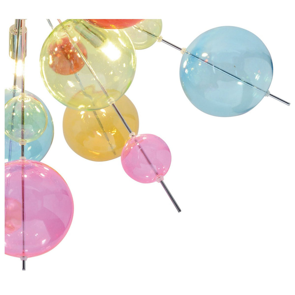 Näve Plafondlamp Explosie Ø57cm Glas Metaal
