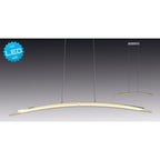 LED hanglamp Surf - Näve 100x120cm