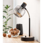 Näve Fumoso Tafellamp - Zwart 34cm