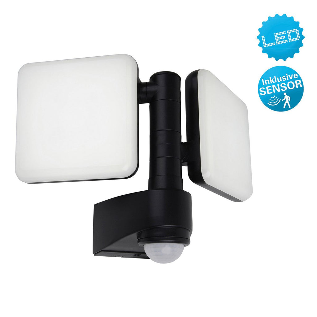 Näve Jaro LED Wandlamp - Antraciet 360°