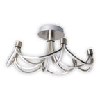 Näve Festival LED-plafondlamp 60cm Zilver