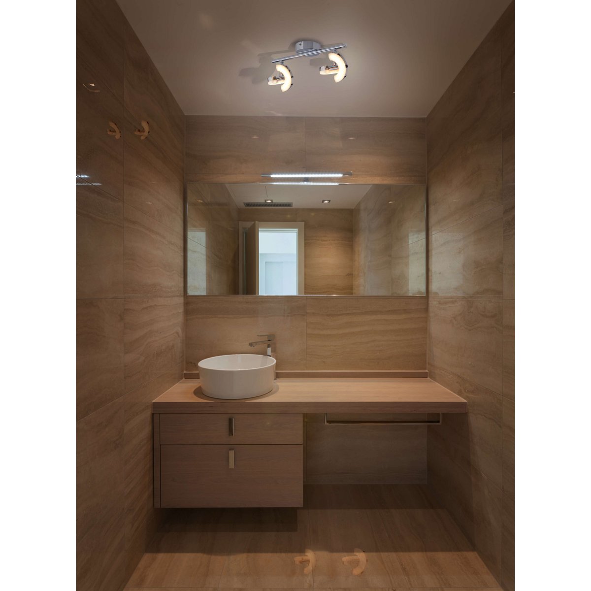 Näve Affi LED Plafondspot 2x - Wit