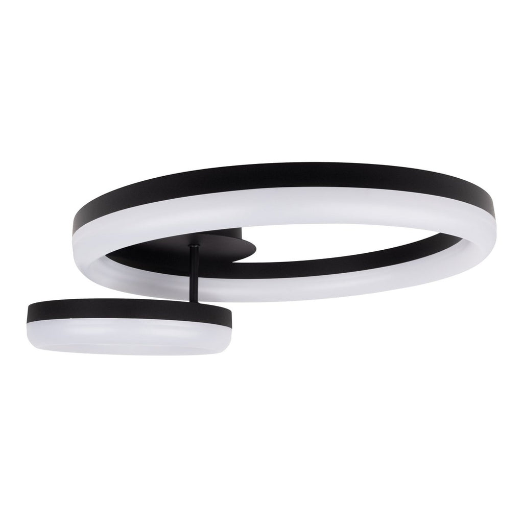 Näve Circulo LED Plafondlicht - Zwart 53cm