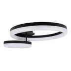 Näve Circulo LED Plafondlicht - Zwart 53cm