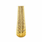 Briljante gouden vaas - rond 10.5x10.5x35.5 cm