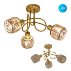 Näve Josefa LED Plafondlamp - Goud Ø38cm