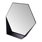 Gorillz Hive Hexagon Wandspiegel 60x52cm Zwart
