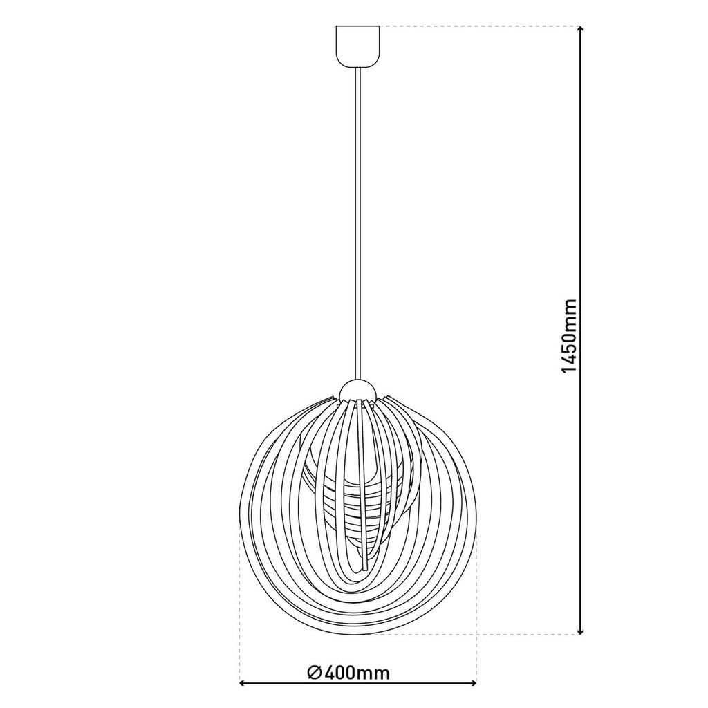 Näve Armella Hanger Lamp Ø 40cm Scandinavisch