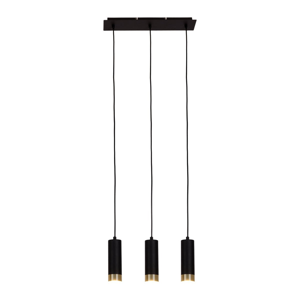 Näve Fridu 3-delige Hanglamp - Mat zwart 48cm