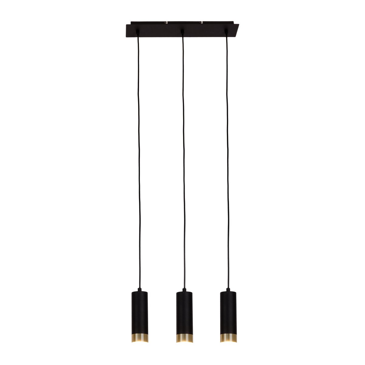 Näve Fridu 3-delige Hanglamp - Mat zwart 48cm