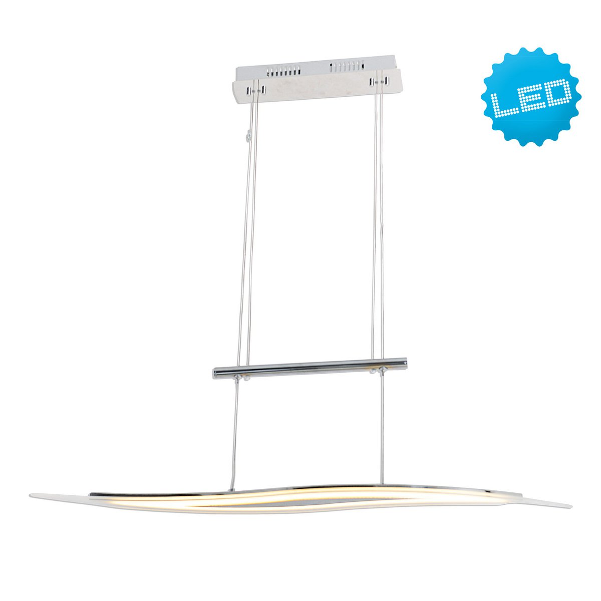 LED Hanglamp Wave - Näve 80x12cm
