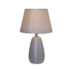 Näve Keramische Tafellamp 37cm Zilver