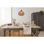 Näve Surrat Glazen Hanglamp 29cm Bruin