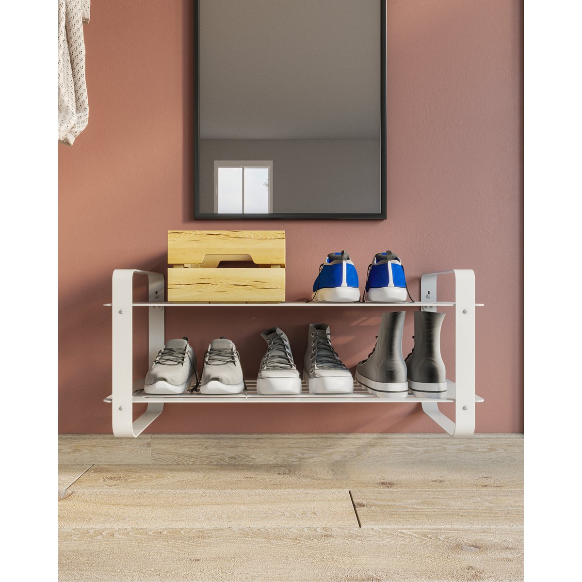Gorillz Unify Schoenenrek 80cm - Wit