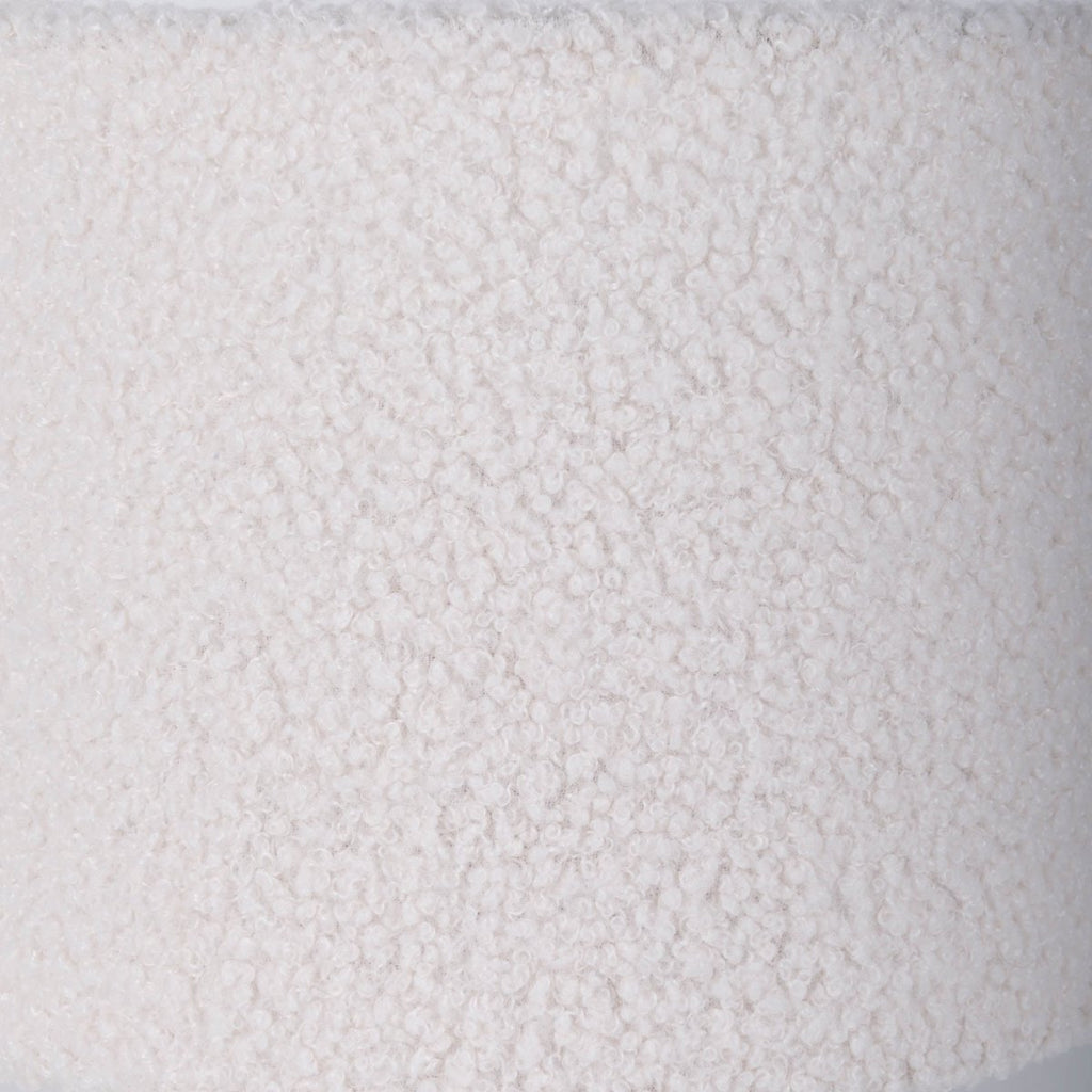 Näve Fluffy Tabellamp Wit Textiel 31cm