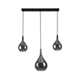 Gota Hanglamp Zwart Rookglas - Näve Leuchten