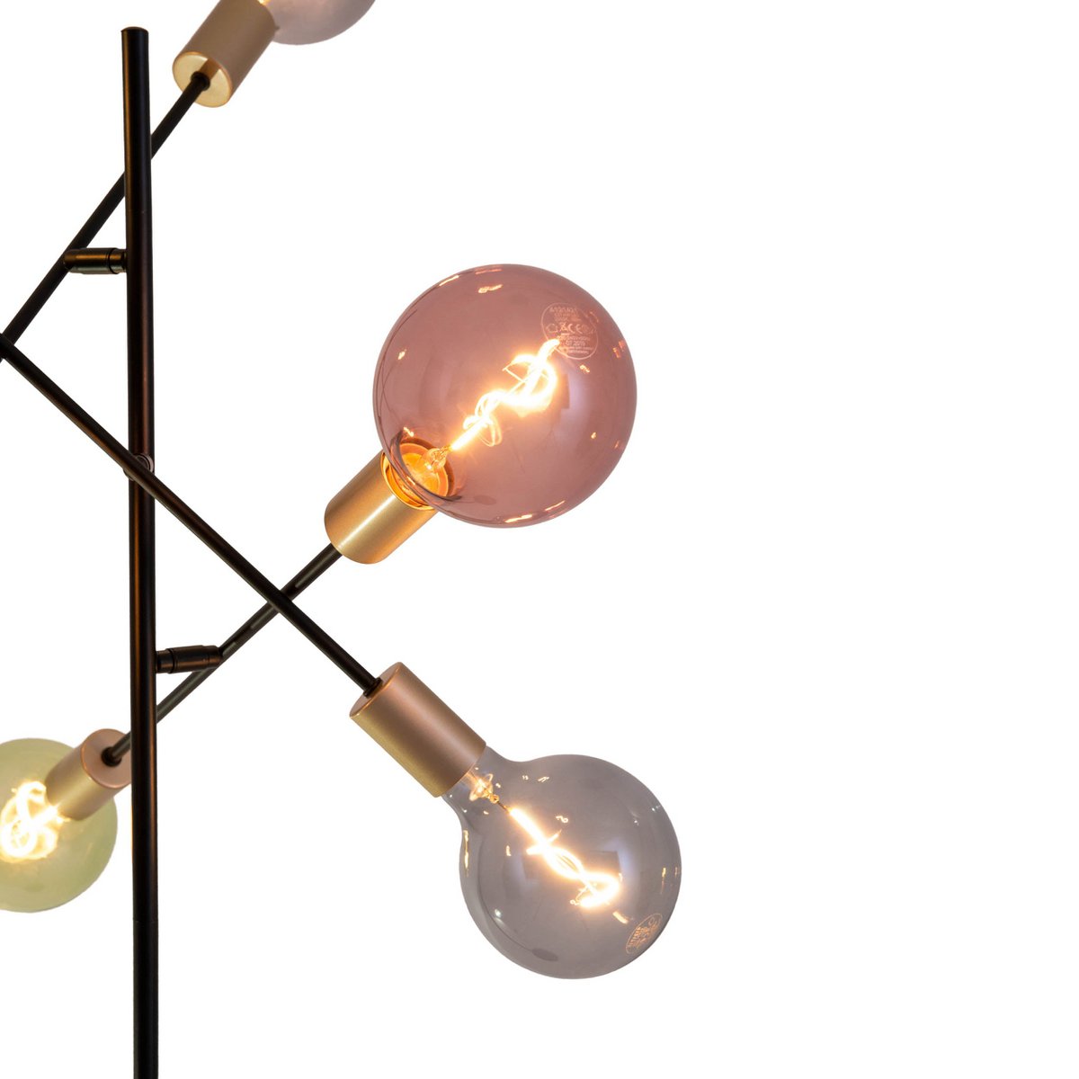 Näve Modo Staande Lamp Zwart 150cm E27