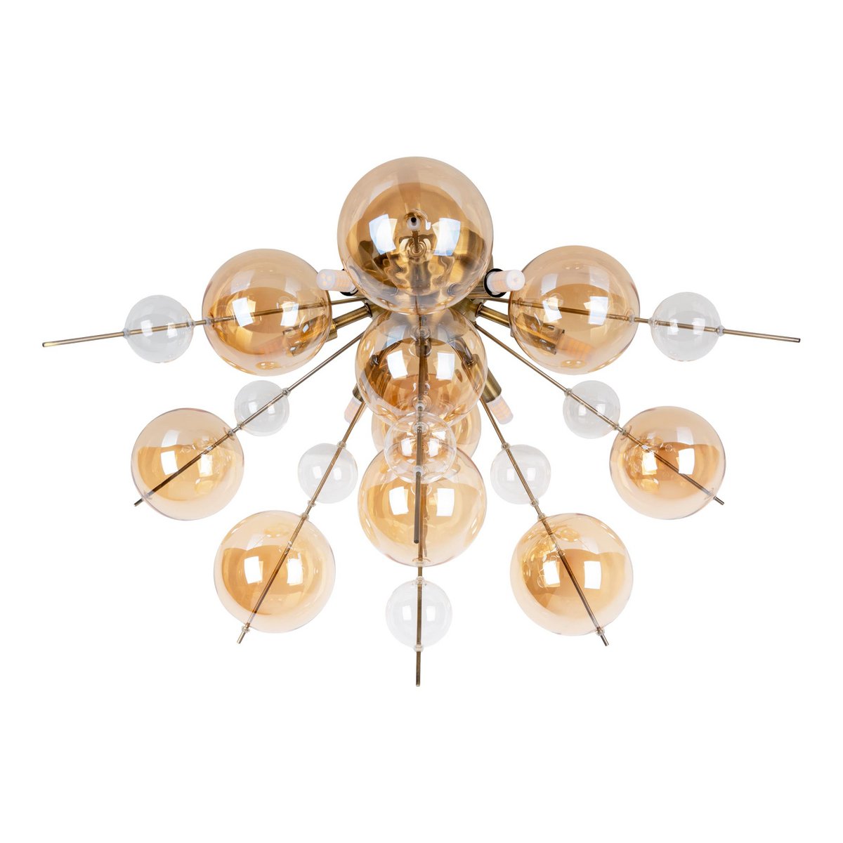 Plafondlamp Explosie Amber Ø57cm G9
