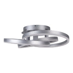 Näve Divora LED Plafondlamp 58cm Zilver Wit