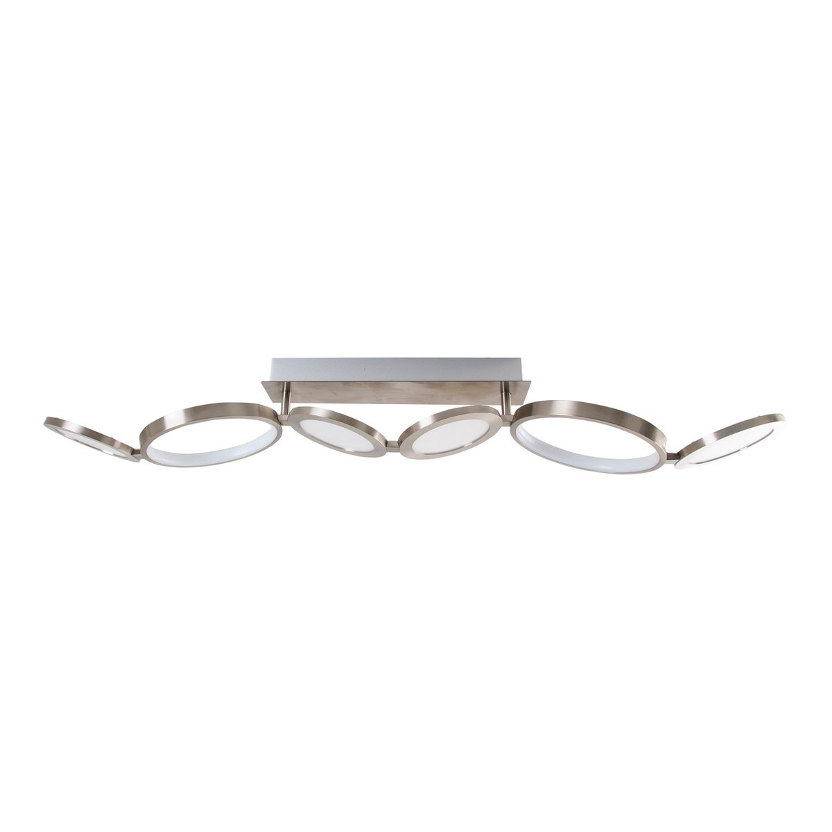 LED Plafondlamp Stelari 100cm - Wit Metaal