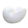 Decoratieve witte schaal polyresin 29cm
