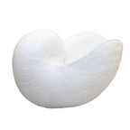 Decoratieve witte schaal polyresin 29cm