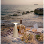 Näve Palu Zonne-tafellamp Beige 20cm