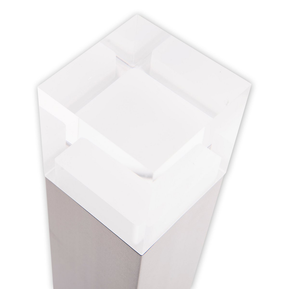 Näve Leah LED Außenleuchte - 62cm Silber