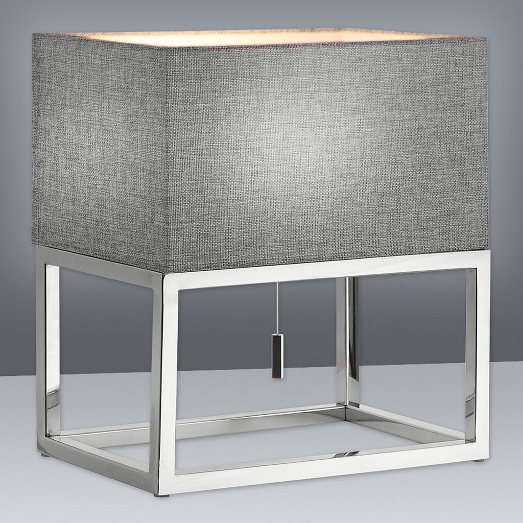 Näve Alfa Tafellamp - Zwart 34cm