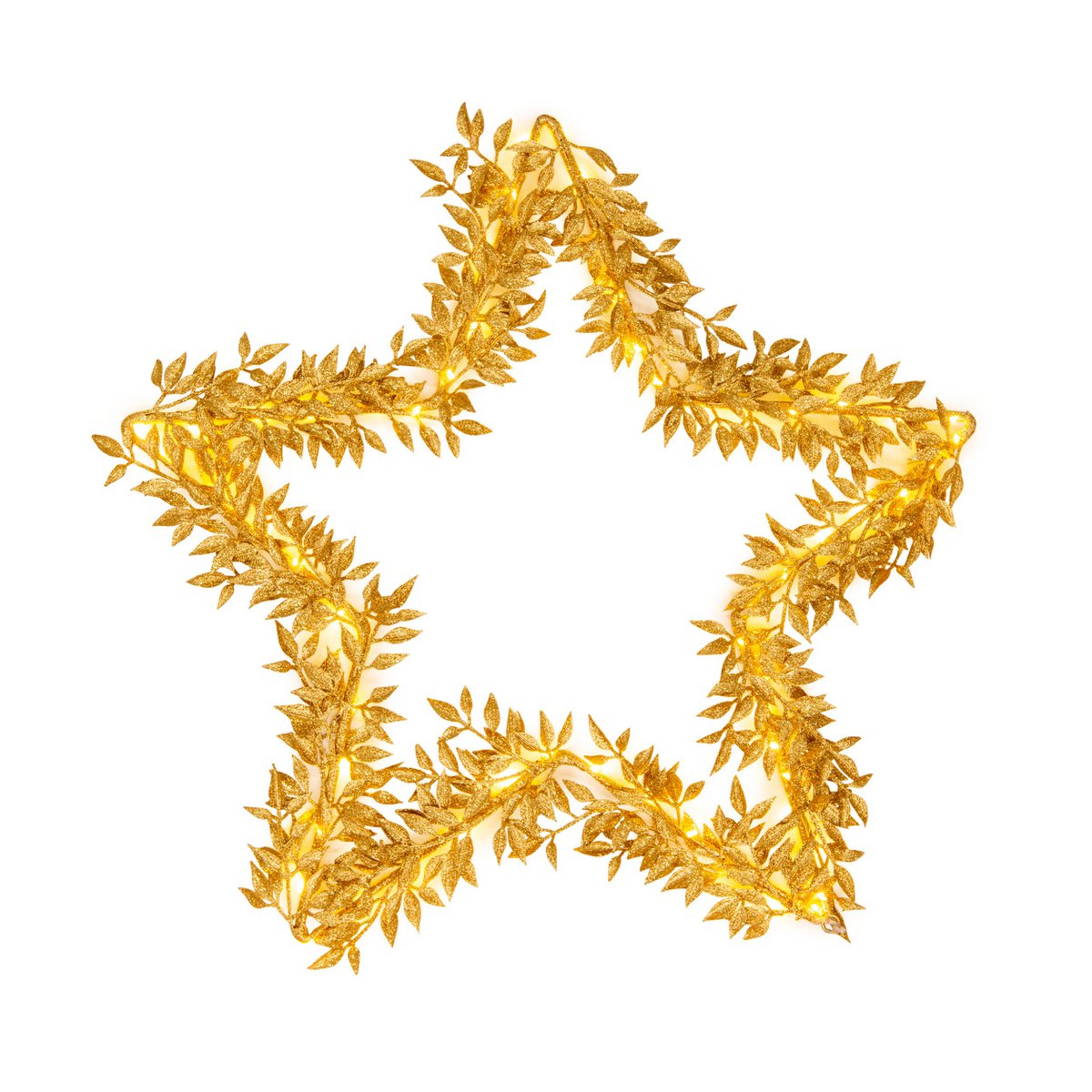 Näve Stern Deco Ster 50cm Goud/Wit