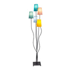 Blauwe Näve Leuchten staande lamp 166cm - Design metalen paraplu's