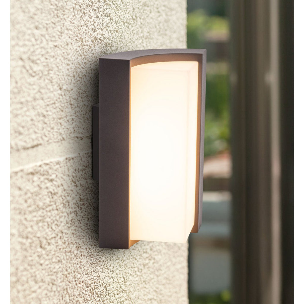 RICO Wandlamp Buiten - Antraciet 14,8cm