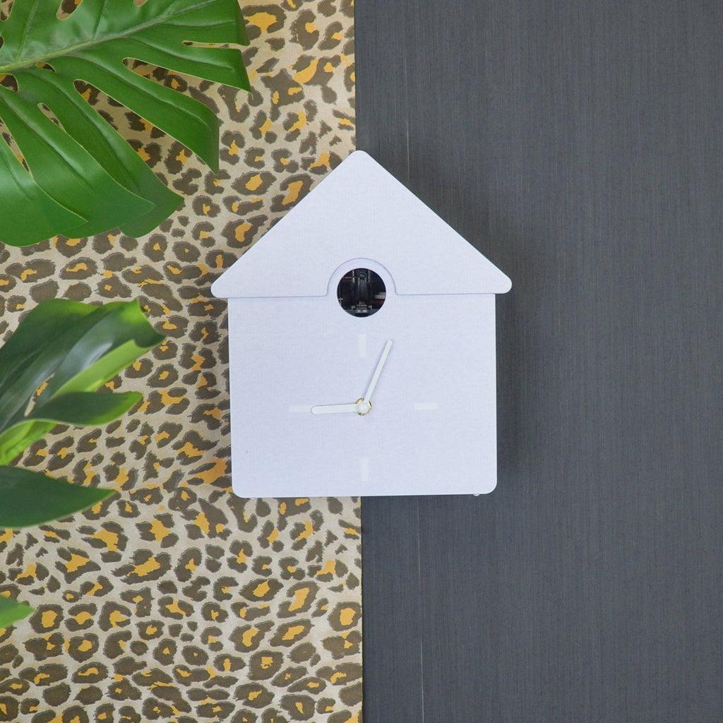 Klokklokkoekjes - Housevitamin Lilac Cuckoo Clock - 24x27x9cm