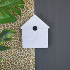 Klokklokkoekjes - Housevitamin Lilac Cuckoo Clock - 24x27x9cm