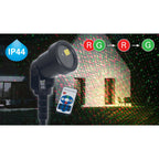 Näve Laser Tuinspies - Groen/Rood LED Projector