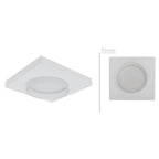 Näve Miro LED Inbouwspot Wit 6W Warm Wit