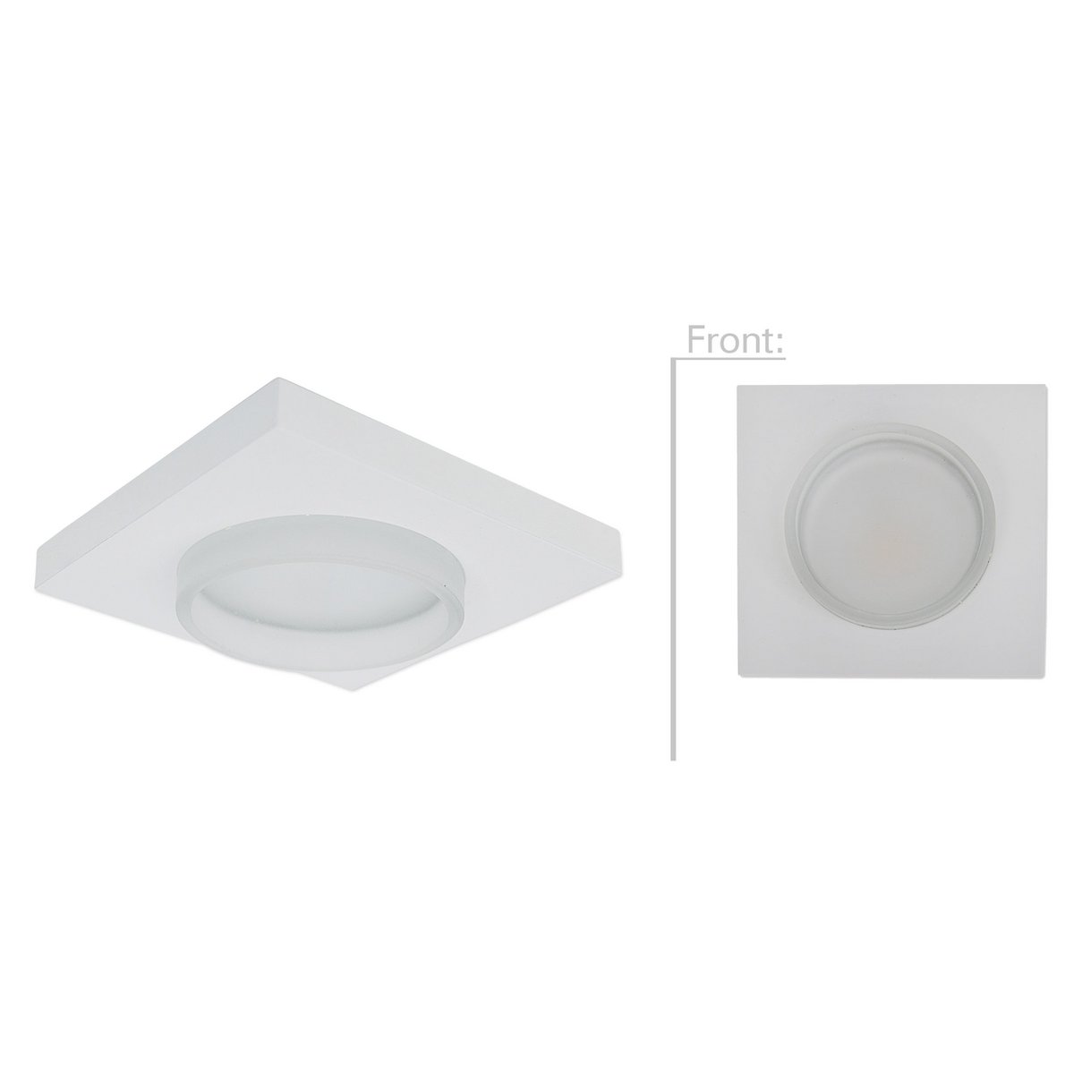 Näve Miro LED Inbouwspot Wit 6W Warm Wit