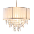 Näve Crystallo Hanglamp 30cm Wit E27