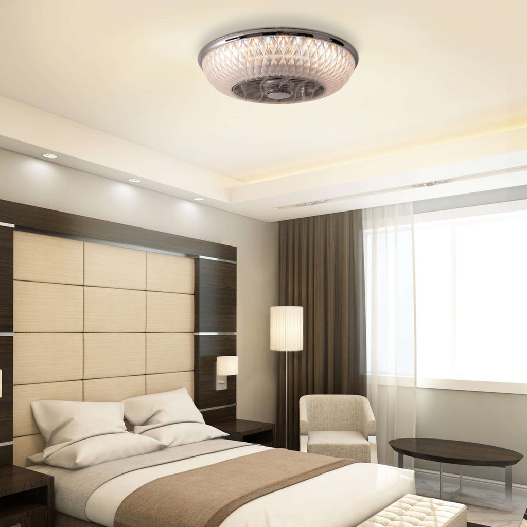 Näve Viento LED Plafondlamp met Ventilator 55cm