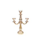 Kroonluchter 3 lichten amber h35cm