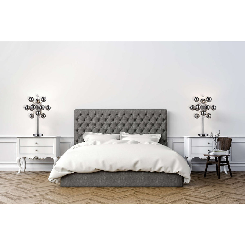 Näve Explosie Tafellamp - Chrome 73cm