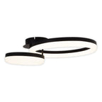 Näve Circulo LED Plafondlicht - Zwart 53cm