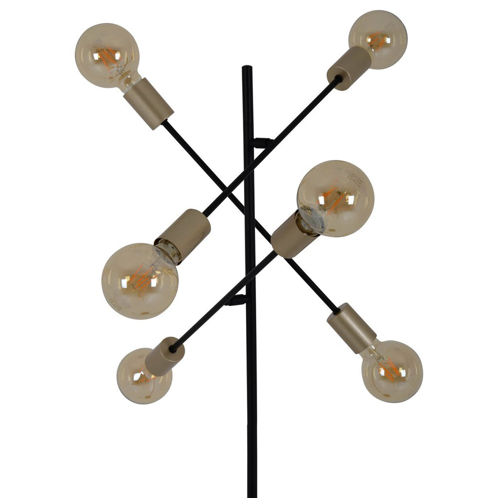 Näve Modo Staande Lamp Zwart 150cm E27