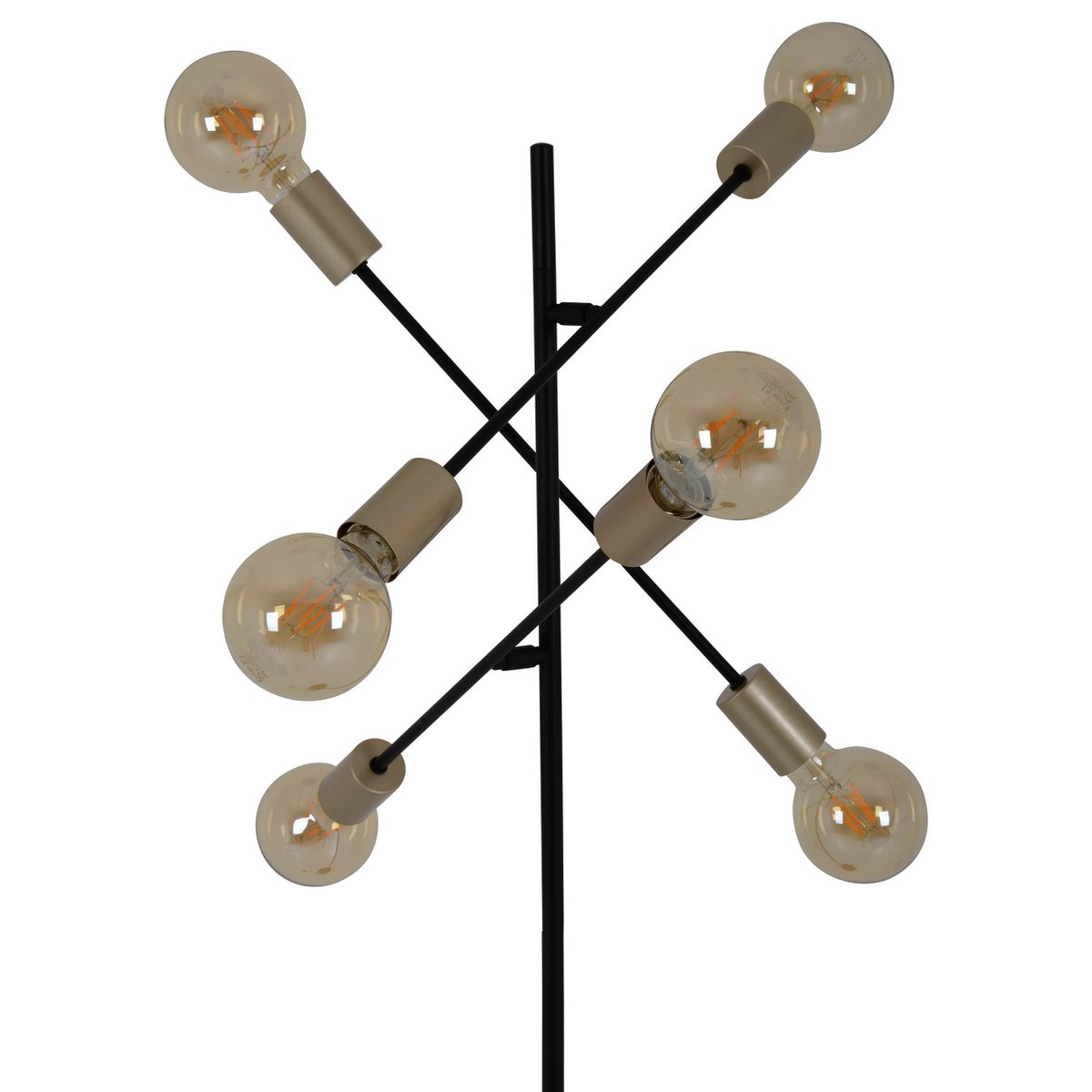 Näve Modo Staande Lamp Zwart 150cm E27