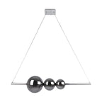 Näve Nova LED Hanglamp Chrome 25cm