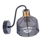 Näve Foro Wall Lamp - Black Metal E27